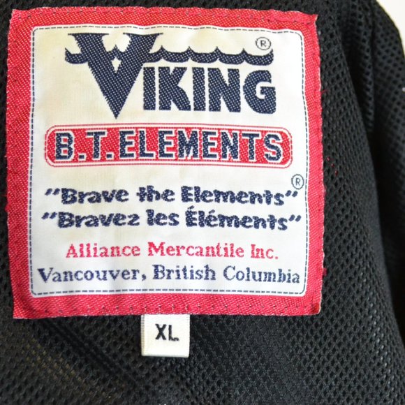 Viking  Rain black Jacket  size XL NWOT summer spring - Picture 5 of 8